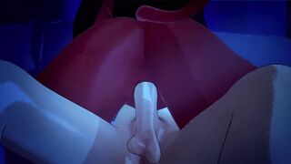 Horny Witch fucks a Teen Guy - Cartoon Sexy Animated Porn