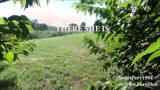 HI, CAN I HELP YOU? Cute stranger gives HANDJOB, public at the PARK, FLASHING BIG COCK, CUM in 1 SEC
