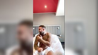Caught wanking by hotel maid. Then she finished me off