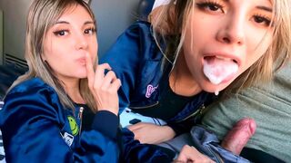 My SEAT partner in the BUS gets horny and ends up devouring my PICK and milk- PUBLIC- TRAILER-RISKY
