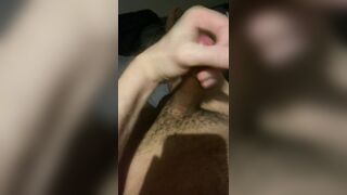 Straight friend helped me cum
