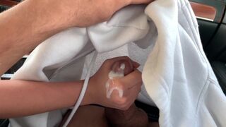 Mom makes step son cum HARD after picking up from school