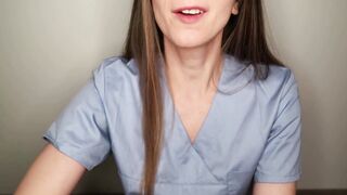 NURSE CHECKS YOUR BALLS AND JERKS YOU OFF ????????