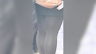 my step aunt I jerk in front of her