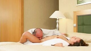 Slovak Brunette Casting - First Anal (AI Upscaled)