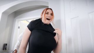 Redhead And Ebony With Big Tits - Abigaiil Morris