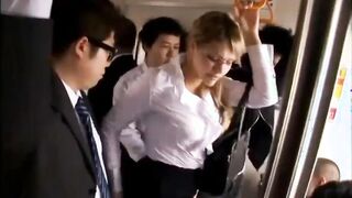 Milf Wife Getâ€™s Groped And Fucked On Train - Mia Malkova