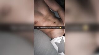 Cheerleader wants to fuck classmate on Snapchat