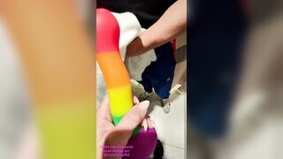 MILF gets fucked by a young stranger in a fitting room