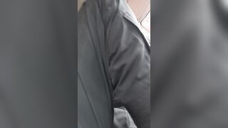 Sightseeing tour! Real public handjob while driving - got caught several times